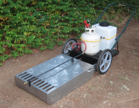 Sunburst_12 volt Push Cart